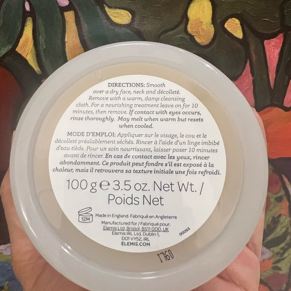 ELEMIS White Jar Cleansing Balm with Silver Lid - Picture 2 of 3